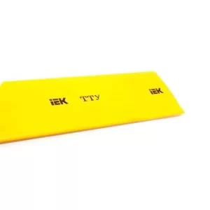 Желтая термоусадочная трубка IEK UDRS-D30-1-K05 ТТУ 30/15 (1м)