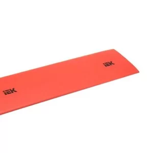 Красная термоусадочная трубка IEK UDRS-D28-1-K04 ТТУ 28/14 (1м)