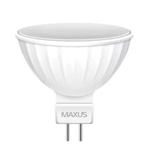 Світлодіодна лампа Maxus MR16 GU5.3 3Вт 4100K 220В (1-LED-510)