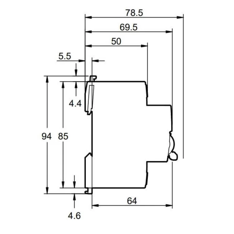 в продажу Автоматичний вимикач Schneider Electric iC60N 3P 10A C - фото 3