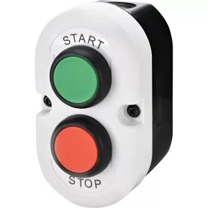 Двухмодульный кнопочный пост ETI 004771442 ESE2-V4 («START/STOP» зеленый/красный)