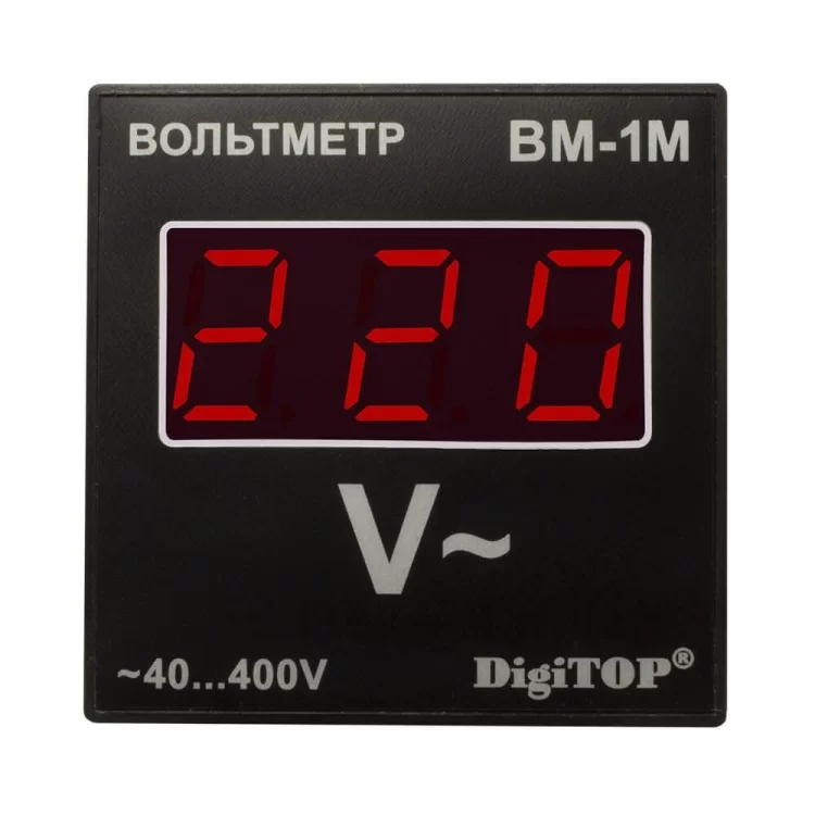 Вольтметр DigiTOP ВМ-1М ціна 902грн - фотографія 2