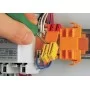 Микро-клемма для распределительных коробок WAGO 243-308 на 8 проводников светло-серая