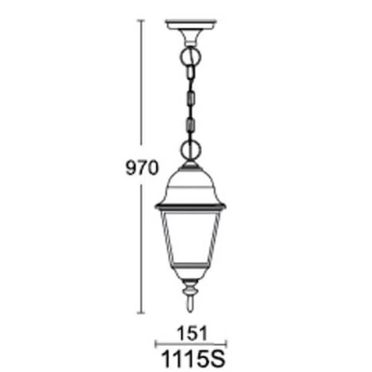 Светильник QMT 1115S Wimbledon I цена 710грн - фотография 2