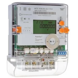 Электрический счётчик PLC2 MTX 1A10.DG.2L5-YD4 Teletec
