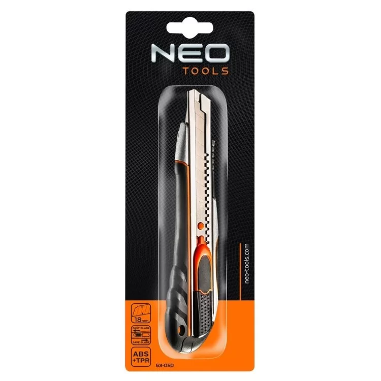 в продажу Ніж Neo Tools 63-050 з сегментним лезом 18мм - фото 3