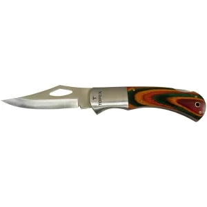 Складной универсальный нож TOPEX 98Z017 лезвие 70мм