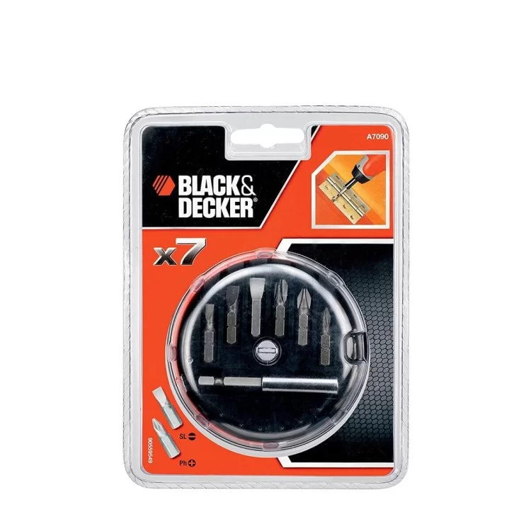 в продажу Набір біт і свердел Black&Decker 7 предметів - фото 3