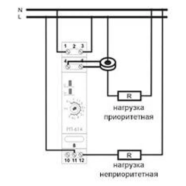 Реле контроля тока приоритетное РП-614 (PR-614) инструкция - картинка 6