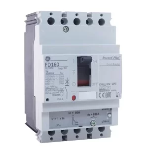 Автоматический выключатель General Electric FD160 18kA 3p 80А