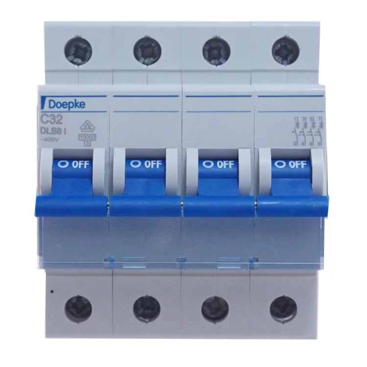 Автоматичний вимикач Doepke DLS6i C32-4 ціна 1 093грн - фотографія 2