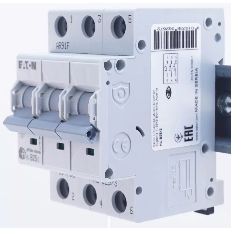 Автоматичний вимикач Eaton Moeller HL-B25/3 відгуки - зображення 5