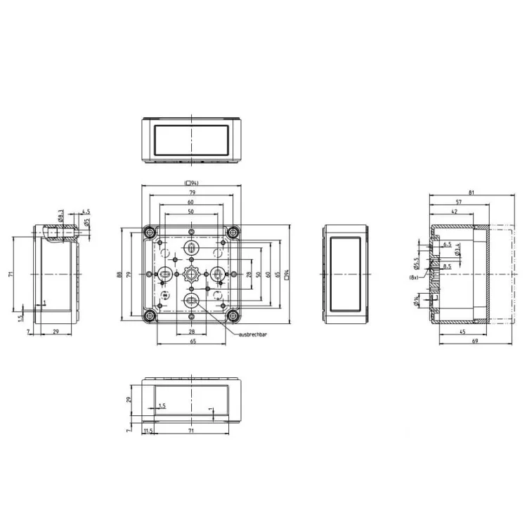 Коробка розподільна Spelsberg PS 99-8-o IP66 з гладкими стінками відгуки - зображення 5