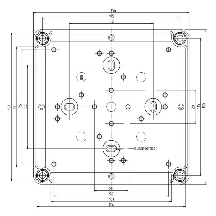 Коробка распределительная Spelsberg PC 1313-10-m (9хM20/25 2хM20 1хM25/32) IP66 обзор - фото 8