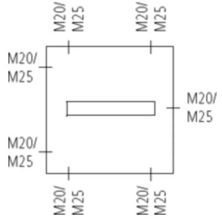 Розподільна коробка Spelsberg RKK 4/08-8х4² IP66 інструкція - картинка 6