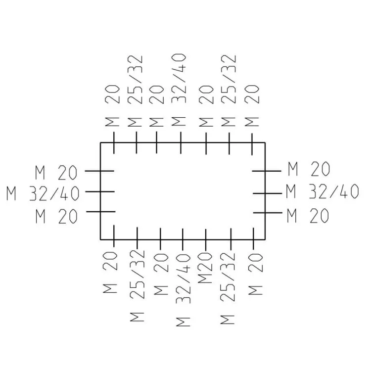 Розподільна коробка Spelsberg RK 4/25-25х4² IP66 інструкція - картинка 6