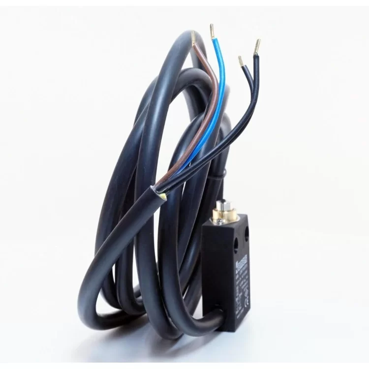 Кінцевий вимикач EMAS L66K13PUM211 з пластиковою консолью і металічним плунжером (1НО+1НC) ціна 1 037грн - фотографія 2