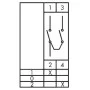 Кулачковый переключатель полюсов EMAS PS040KD134 реверсивный (1-0-2) 40А