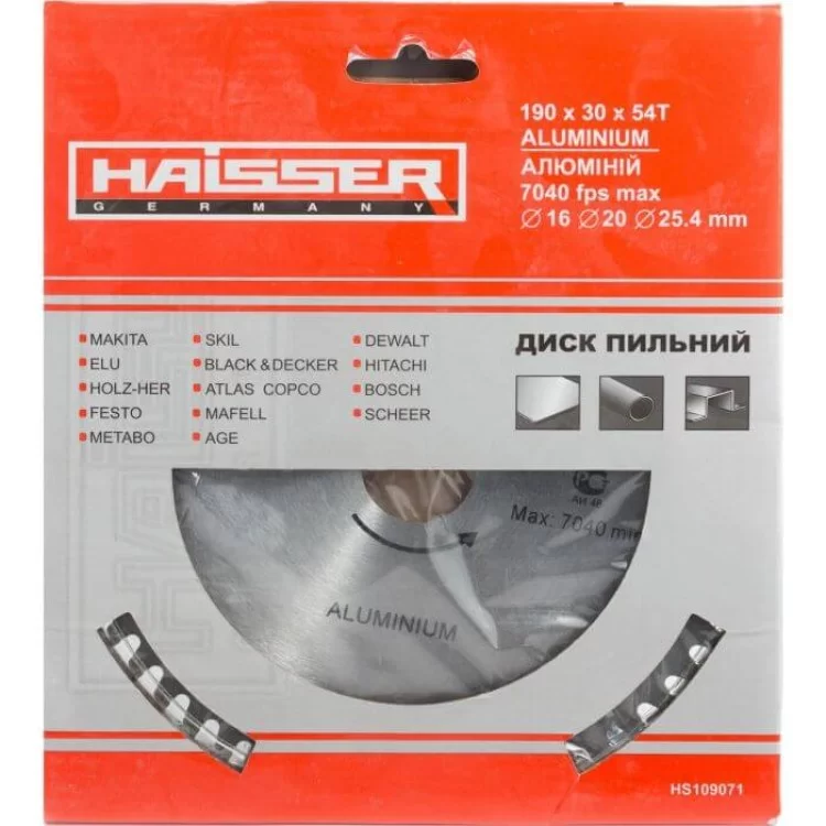 Пильный диск Haisser 190х305мм 54Т цена 293грн - фотография 2