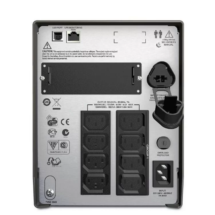 Джерело безперебійного живлення APC SMT1500I Smart-UPS ціна 39 896грн - фотографія 2