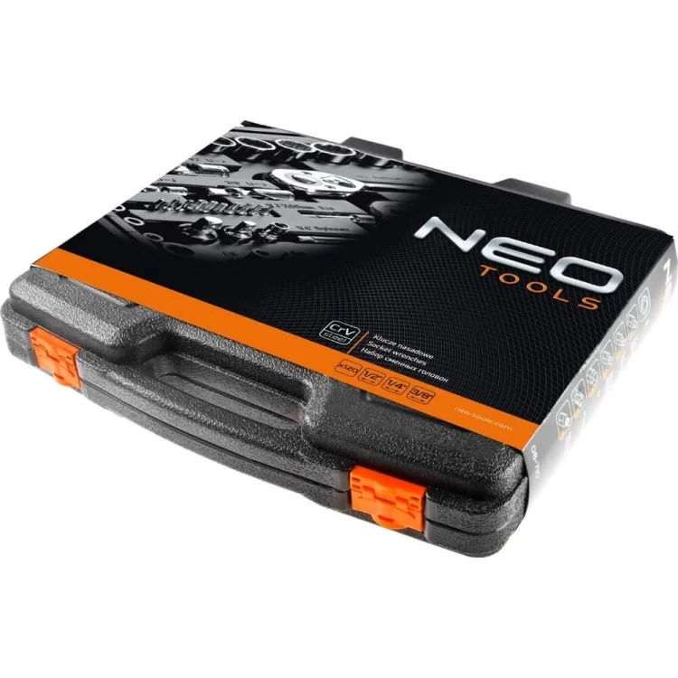 Набор торцевых головок Neo Tools 08-667 1/2 Cr-V (120шт) отзывы - изображение 5