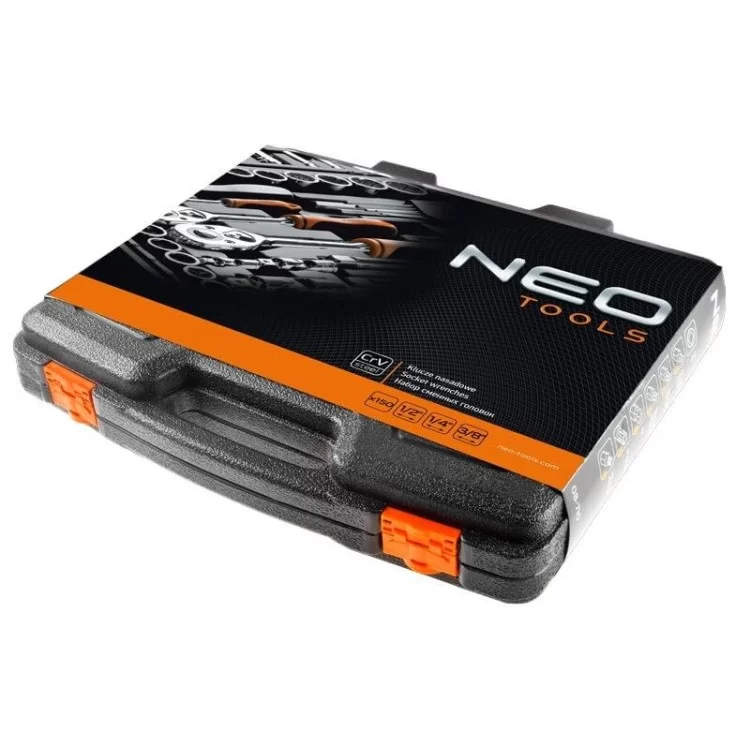 Набор торцевых головок Neo Tools 08-668 1/2 Cr-V (150шт) инструкция - картинка 6