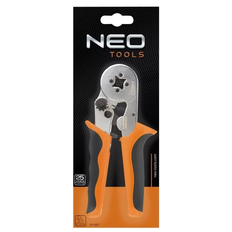 Кримпер Neo Tools 01-507 для обжима телефонных наконечников цена 1 035грн - фотография 2