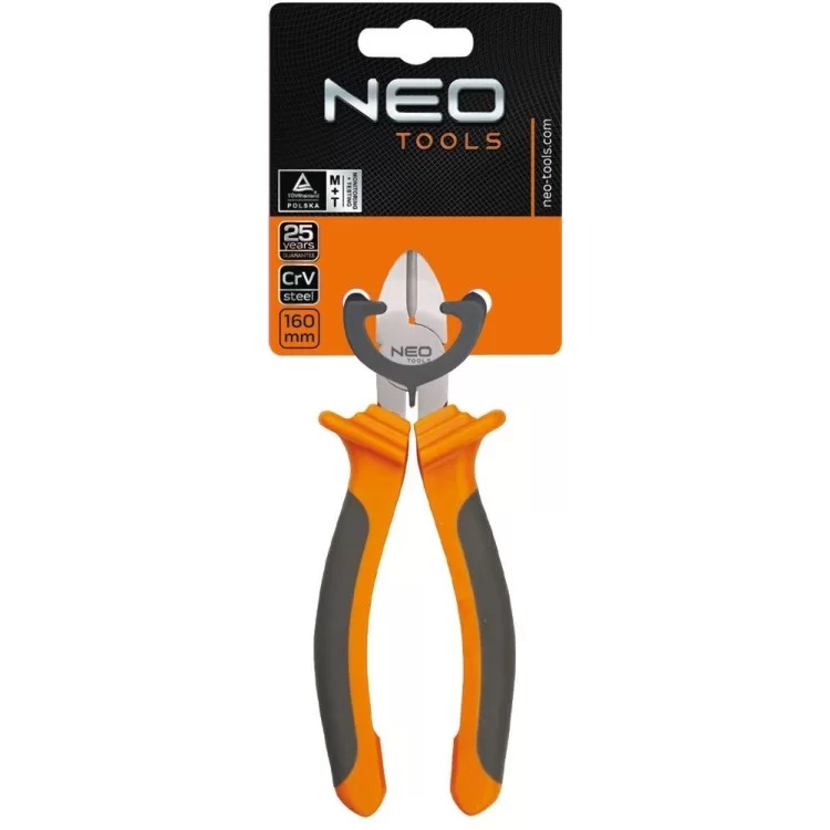 Бокові кусачки Neo Tools 01-017 160мм ціна 385грн - фотографія 2