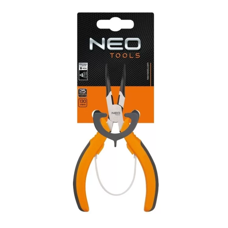 Прецизійні подовжені плоскогубці Neo Tools 01-103 140мм ціна 355грн - фотографія 2
