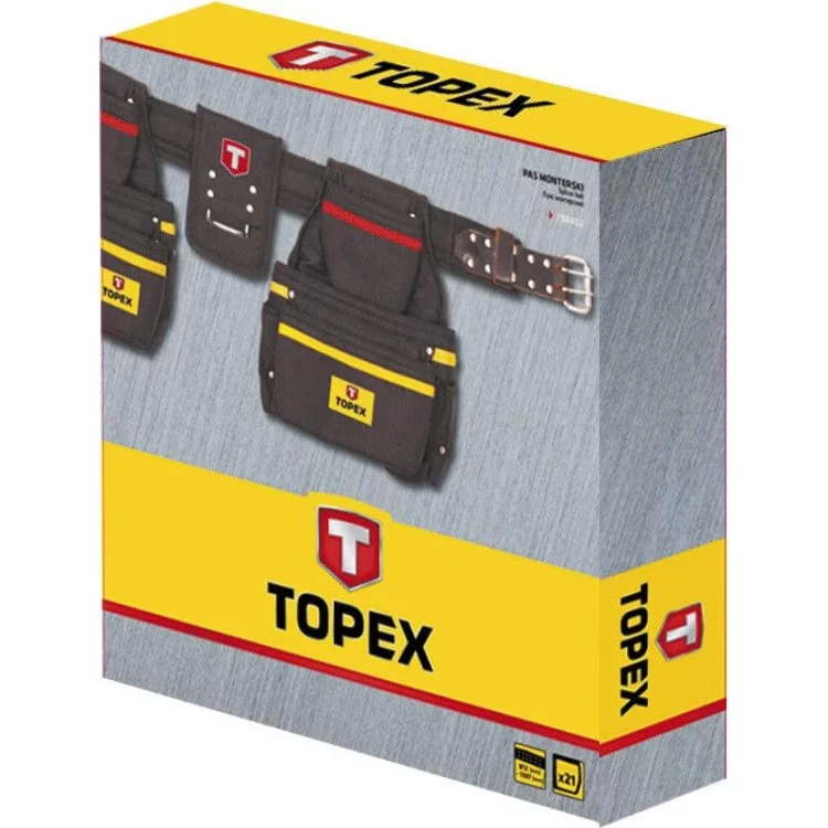 Пояс монтажника TOPEX 79R402 на 21 карман ціна 1 259грн - фотографія 2