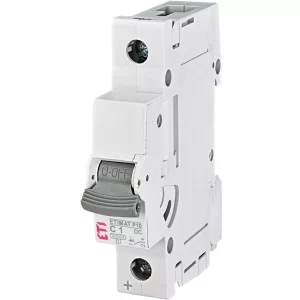 Автоматичний вимикач ETI 260201108 ETIMAT P10 DC 1p з 2A (10kA)