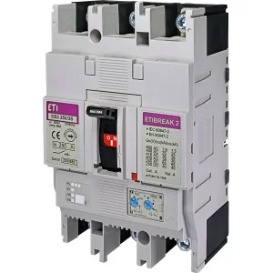 Автоматичний вимикач ETI 004671083 EB2 250/3S 250А 3р (36кА)