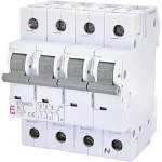 Автоматичний вимикач ETI 002116511 ETIMAT 6 3p+N B 4А (6 kA)