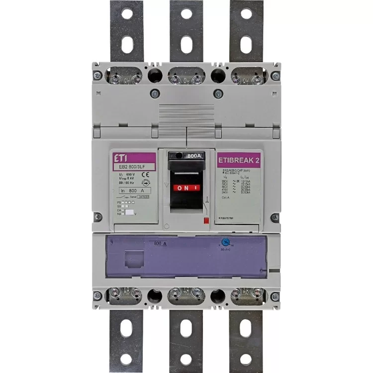 Автоматичний вимикач ETI 004672204 EB2 800/3E 800A 3p (70kA)
