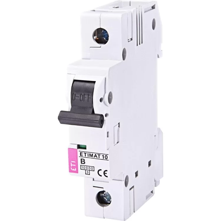 Автоматичний вимикач ETI 002121715 ETIMAT 10 1p B 13А (10 kA)