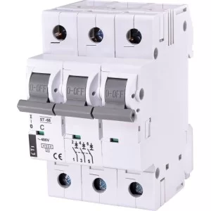 Автоматичний вимикач ETI 002185322 ST-68 3p з 63А (4.5 kA)