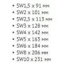Набір шестигранних довгих ключів Wiha W06386 (9шт)