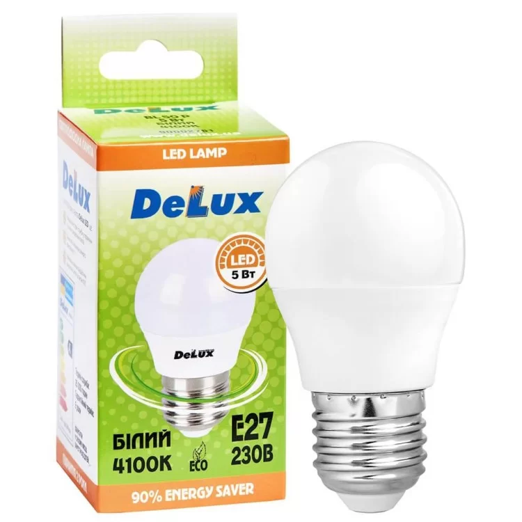 Светодиодная лампа DELUX BL50P 5Вт 4100K 220В E27 цена 36грн - фотография 2