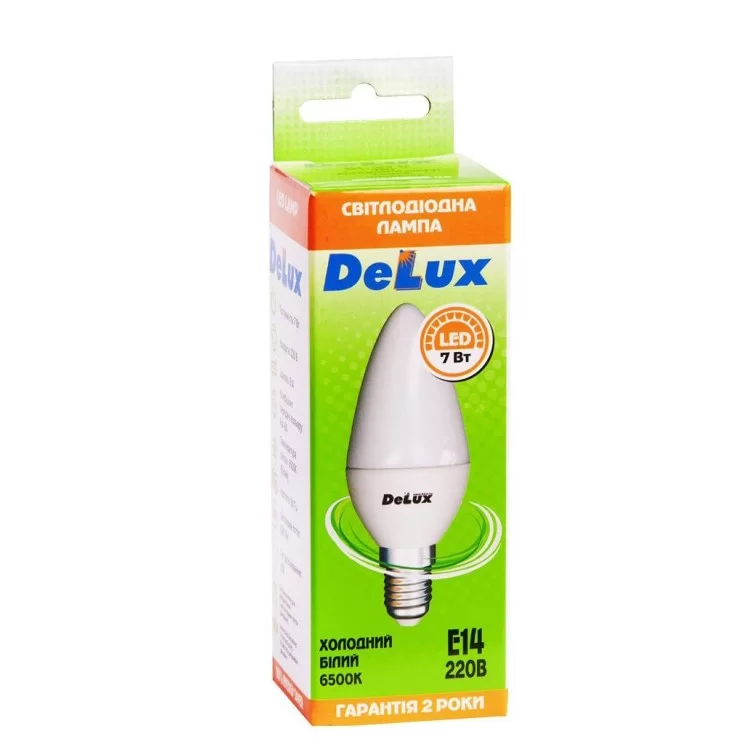 в продажу Світлодіодна лампа DELUX BL37B 7Вт 6500K 620Лм E14 - фото 3