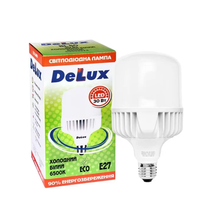 Світлодіодна лампа DELUX BL 80 30Вт E27 6500K R ціна 199грн - фотографія 2