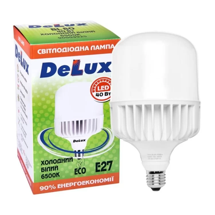 Світлодіодна лампа DELUX BL 80 40Вт E27 6500K R ціна 299грн - фотографія 2