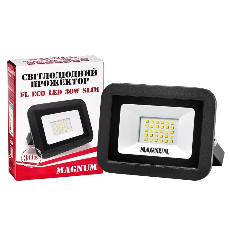 продаємо Прожектор Magnum FL ECO LED 30Вт Slim 6500К IP65 в Україні - фото 4