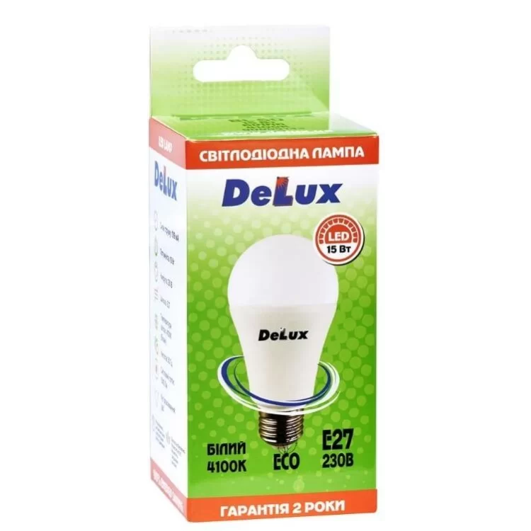 в продаже Светодиодная лампа DELUX BL 60 15Вт 4100K 220В E27 - фото 3