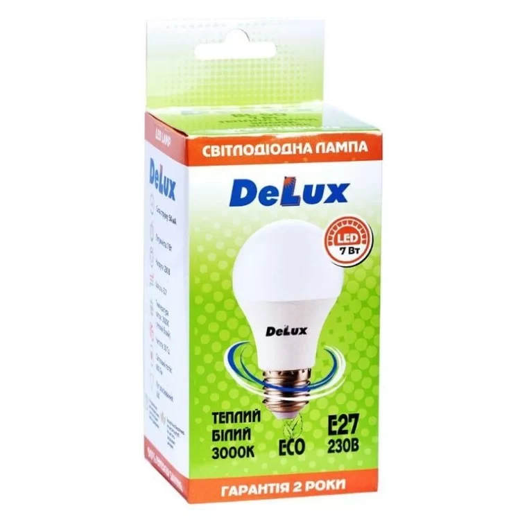 в продажу Світлодіодна лампа DELUX BL 60 7Вт 3000K 600Лм E27 - фото 3