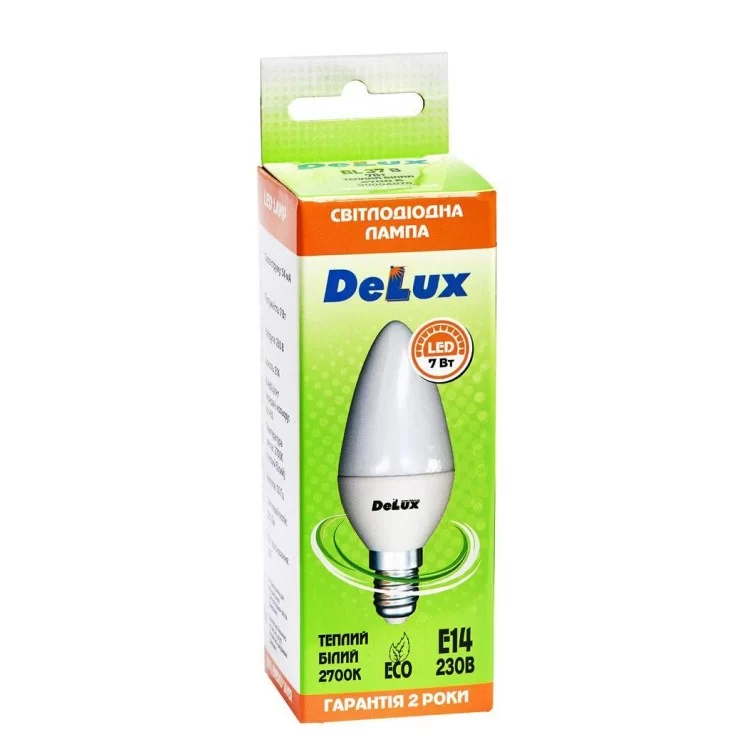 в продажу Лампа світлодіодна Delux BL37B 7Вт 2700К E14 - фото 3