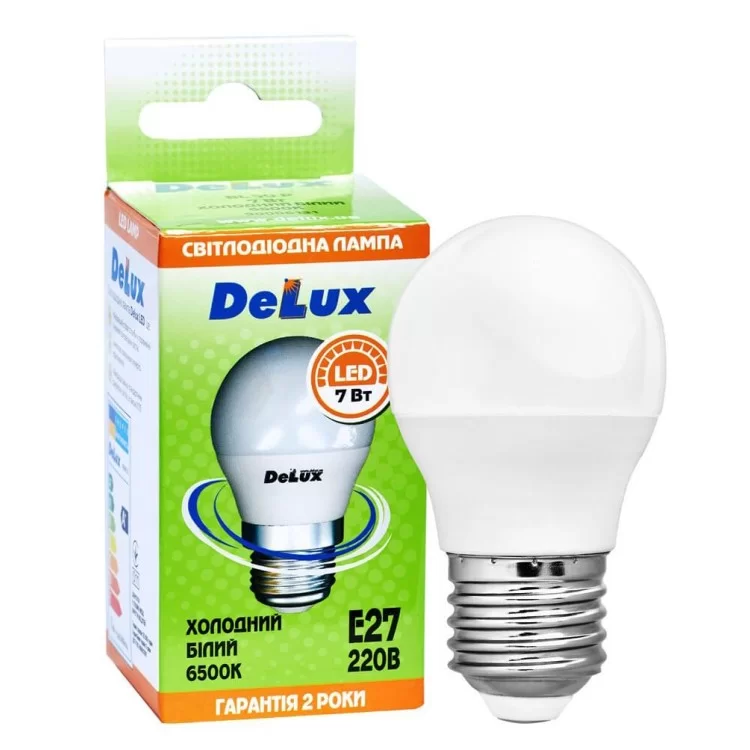 Лампа світлодіодна Delux BL50P 7Вт 6500К E27 ціна 40грн - фотографія 2