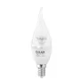 Светодиодная лампа DELUX BL37B 6Вт tail 4000K 220В E14 crystal