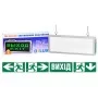Аварійний світильник з акумулятором Delux REL-803 (1,2V600mAh) 1Вт 6LED