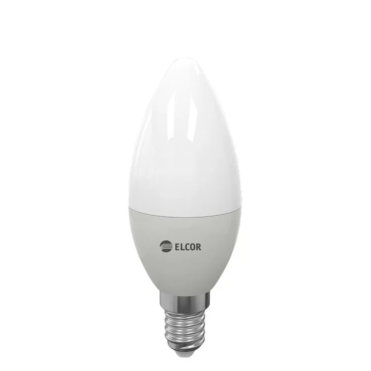 Світлодіодна LED лампа ELCOR 534300 Е14 C37 5Вт 4200К
