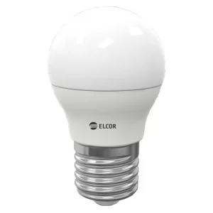 Светодиодная LED лампа ELCOR 534303 Е27 G45 5Вт 4200K